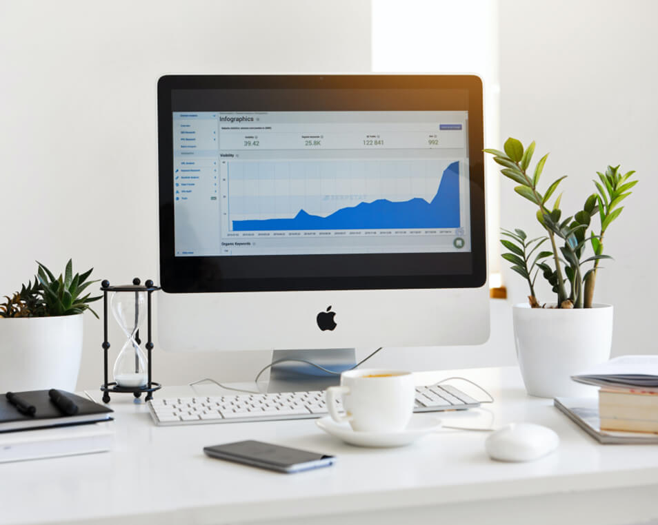 Startup och teknik – modern produktsida